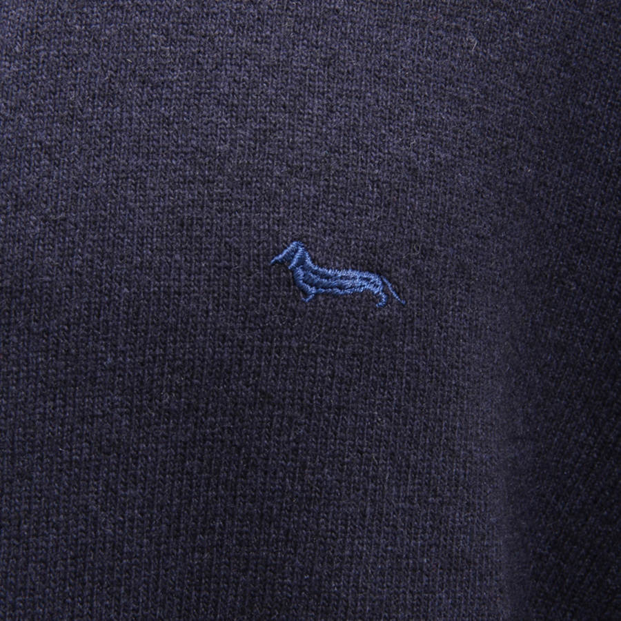 8717AP cardigan uomo HARMONT BLAINE man sweater blue