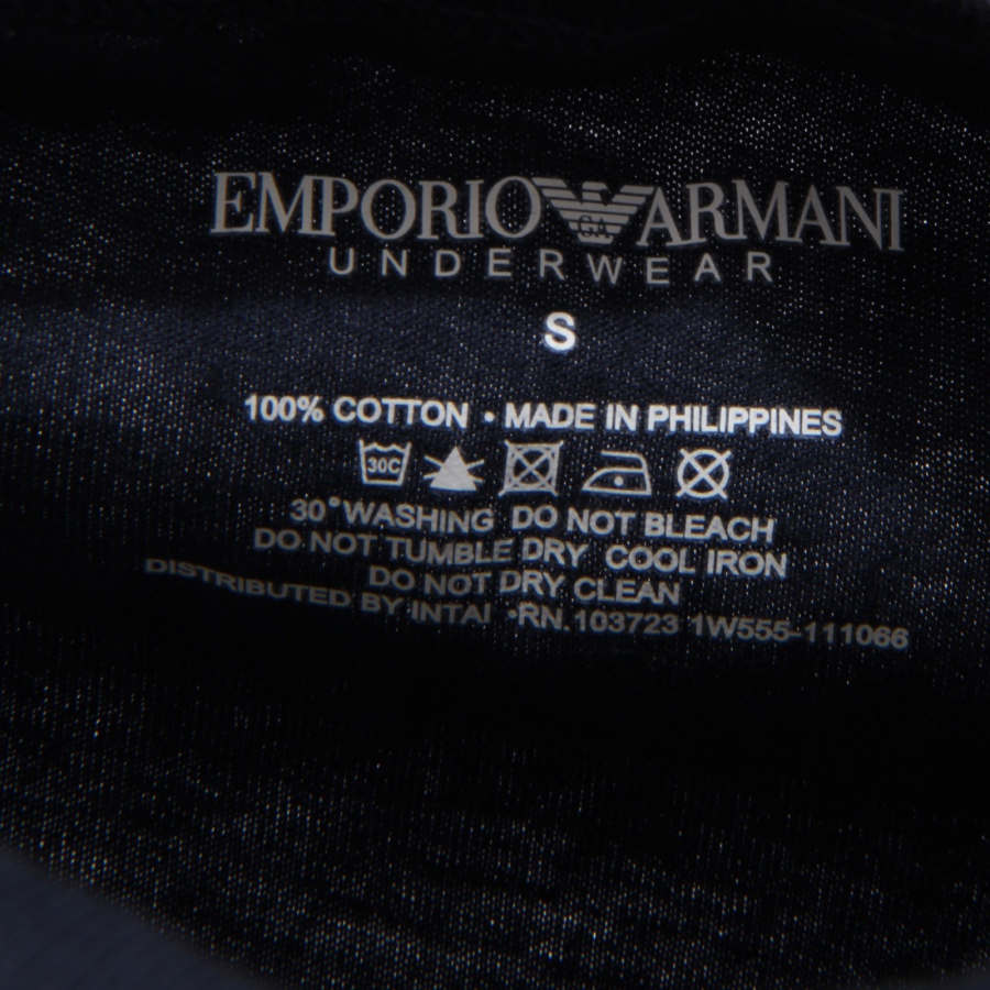 ARMANI 8819S  maglia uomo EMPORIO ARMANI UNDERWEAR blu t-shirt men 