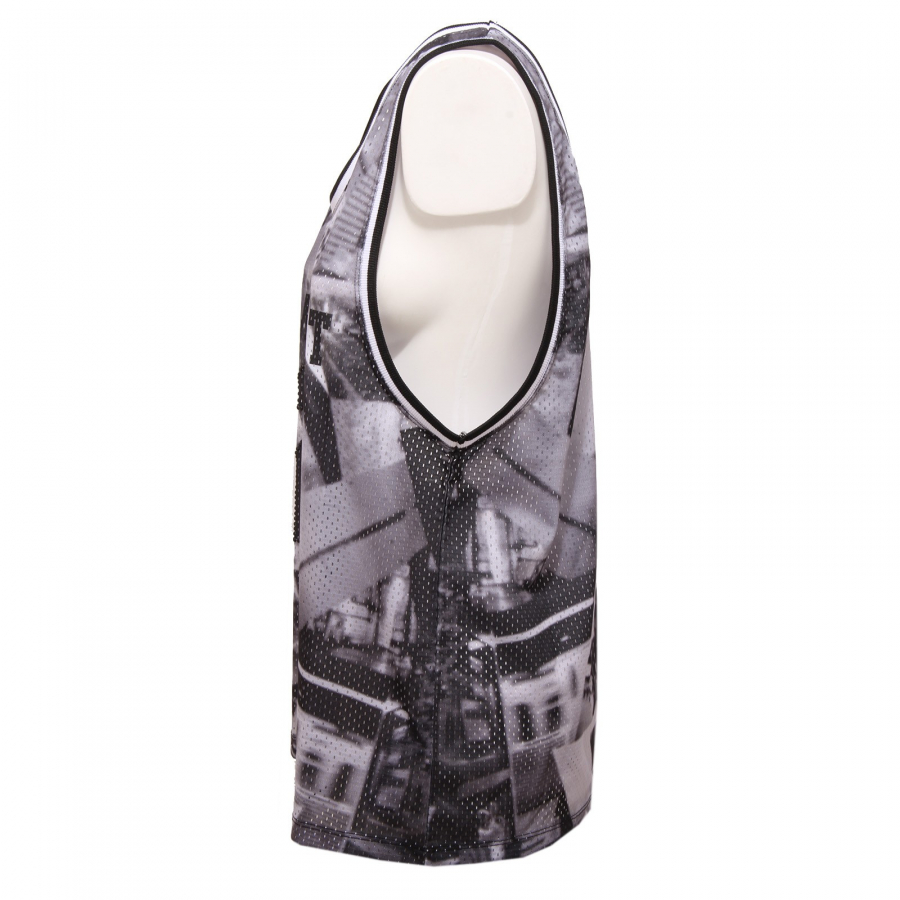 8823U canotta donna IMPERFECT traforata sleeveless t shirt woman