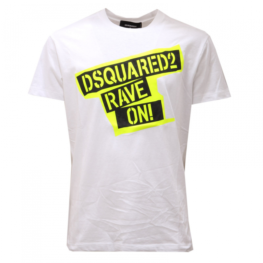 T shirt on sale fluo uomo
