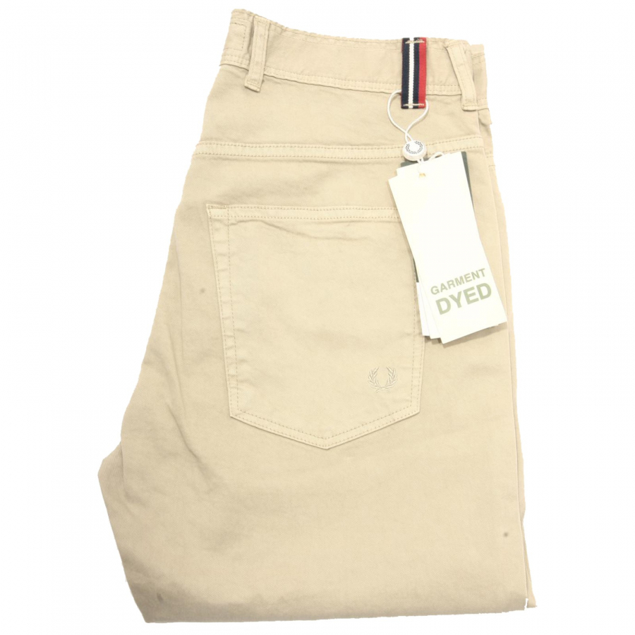 88557 pantaloni FRED PERRY STRETCH jeans pantalone uomo trousers men