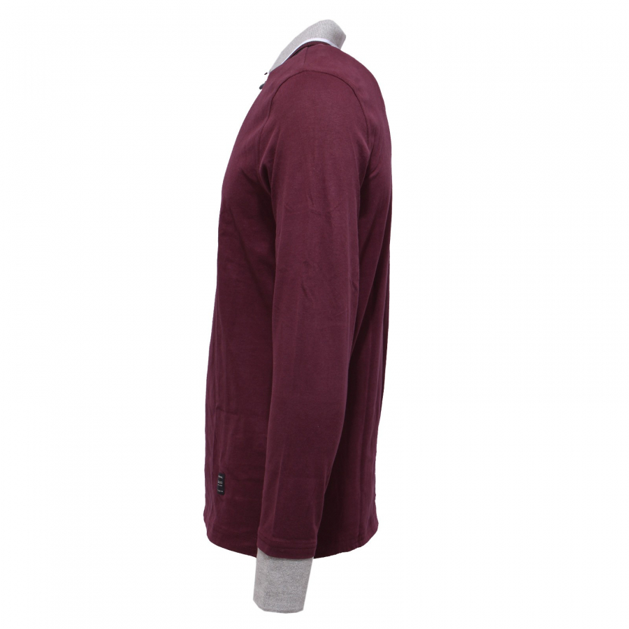 9064X polo uomo GAUDI JEANS DOPPIO COLLETTO purple polo t shirt man