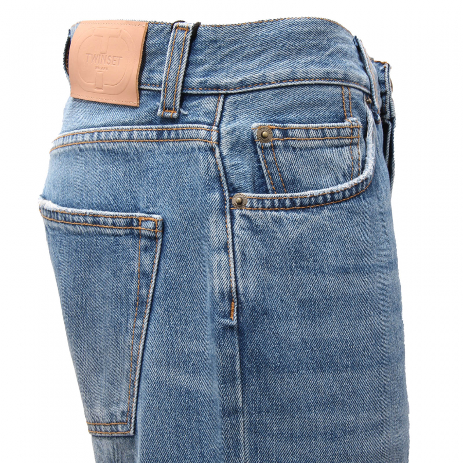 9108AN jeans donna TWIN SET woman denim trousers