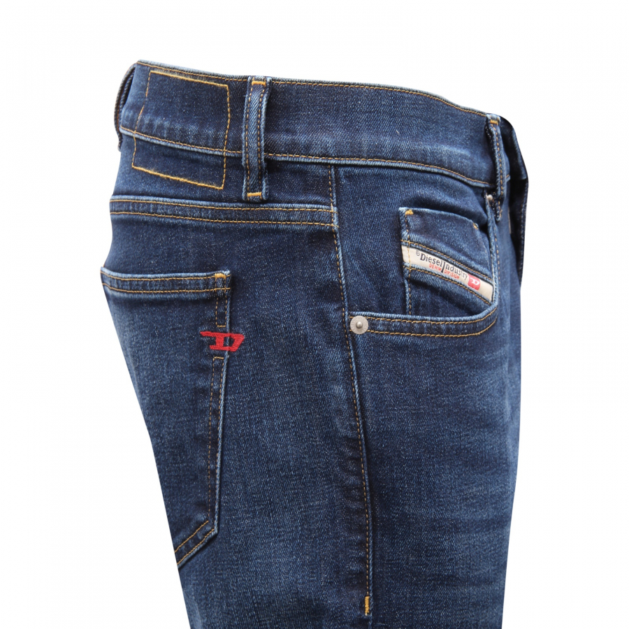9321AQ jeans uomo DIESEL 2019 D STRUKT man denim trousers blue