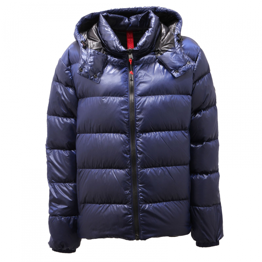 9322AC giubbotto uomo MUSEUM blue down padded jacket man