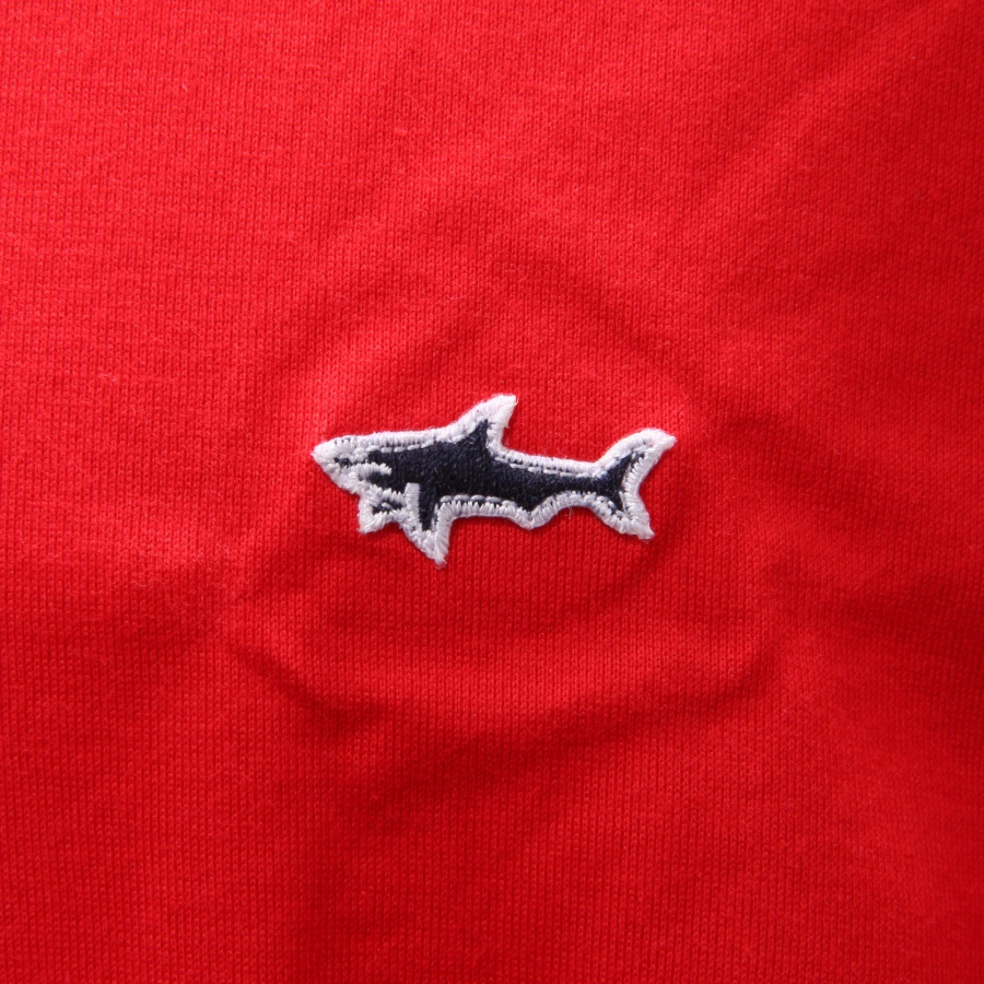 9910AD maglia uomo PAUL SHARK red cotton t shirt men