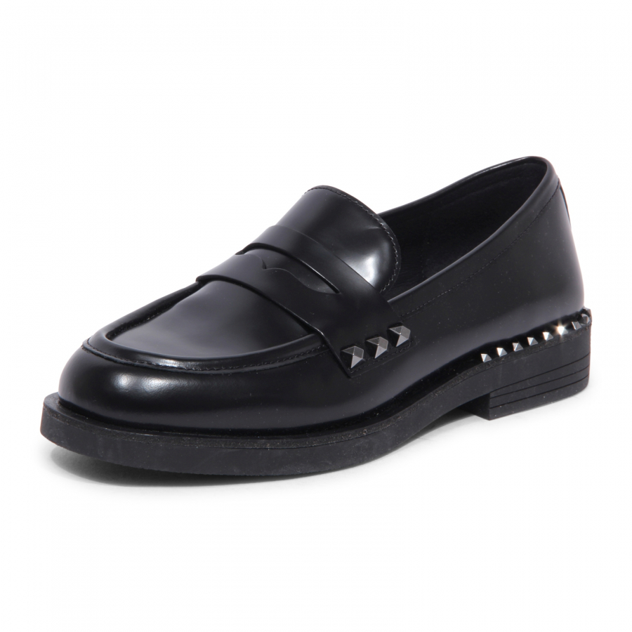 9954AT mocassino donna ASH WHISPER STUDS woman loafers