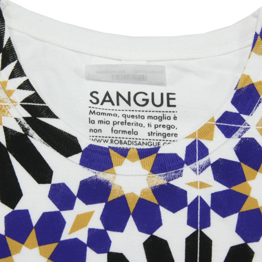 A0424 maglia uomo SANGUE MAROCCO BLU t-shirt sleeveless men