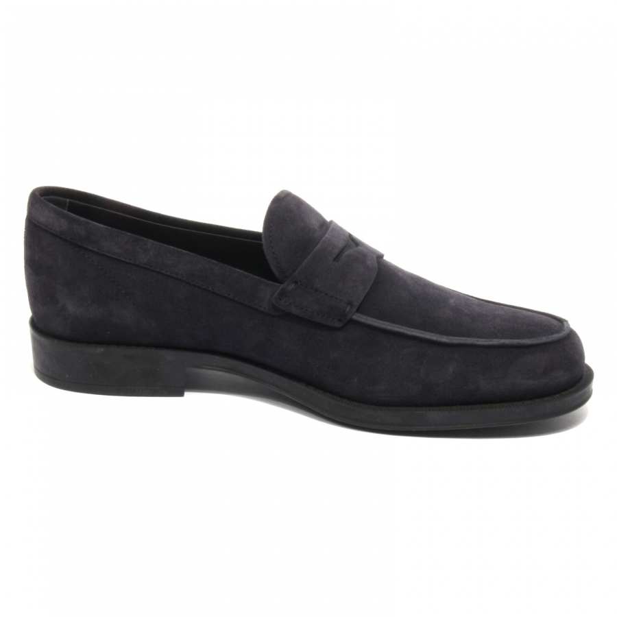 B2020 mocassino uomo TOD'S scarpe blu scuro shoes loafer men