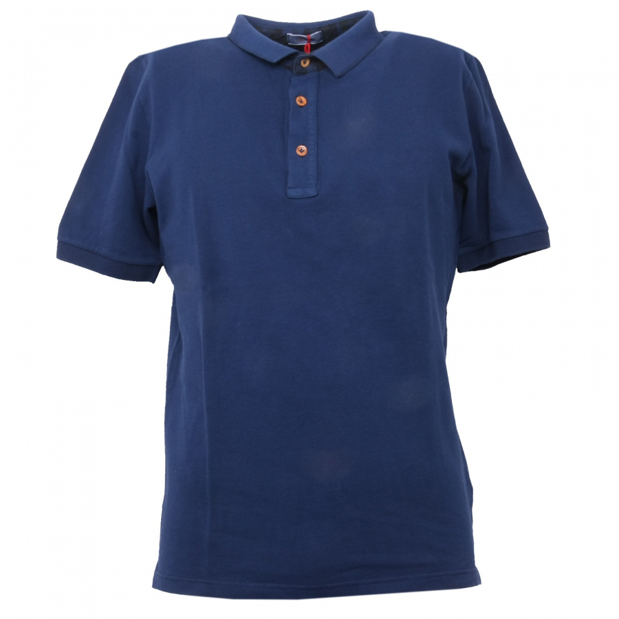 polo uomo ALTEA maglia manica corta blu t shirt man short sleeve