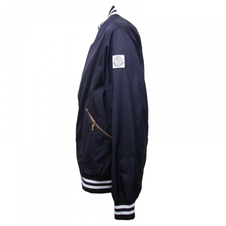 B4260 giubbotto uomo MONCLER GAMME BLEU blu giacca jacket men