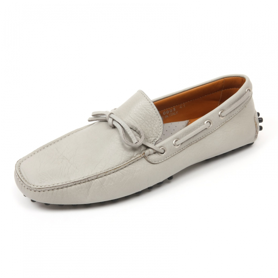 C3836 mocassino uomo PORTOFINO CLUB scarpa grigio shoe loafer man