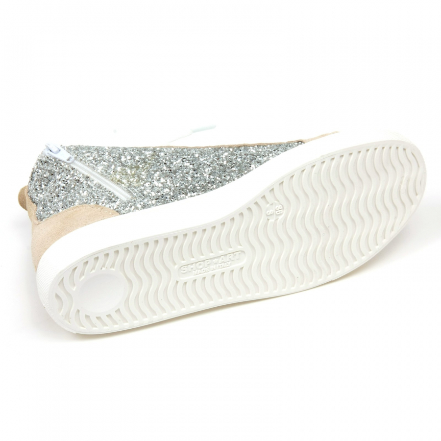 Scarpe bimba argento online
