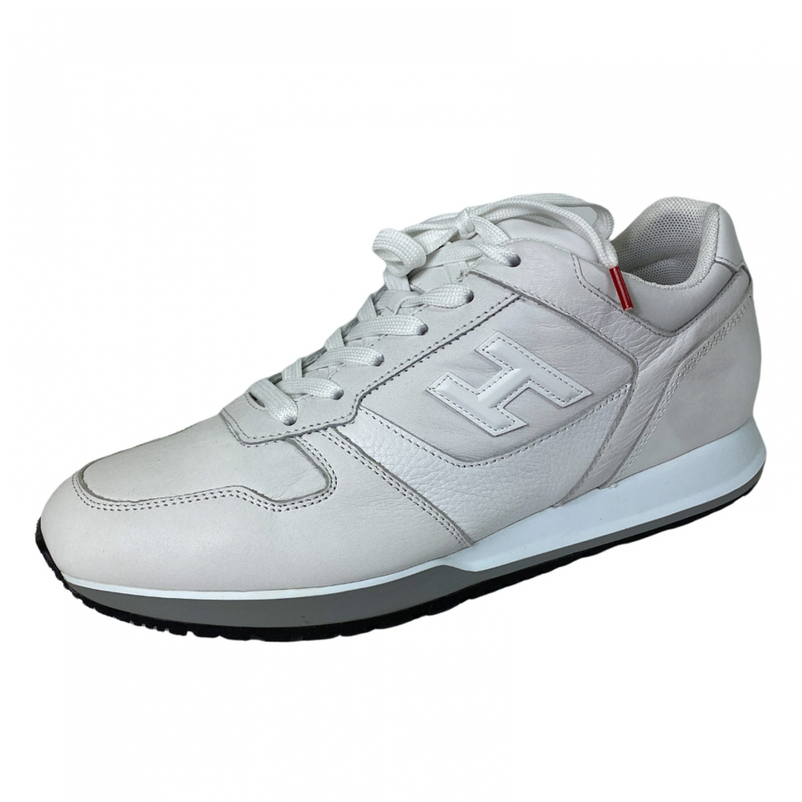 E12 sneakers uomo HOGAN H321 H 3D white shoes men