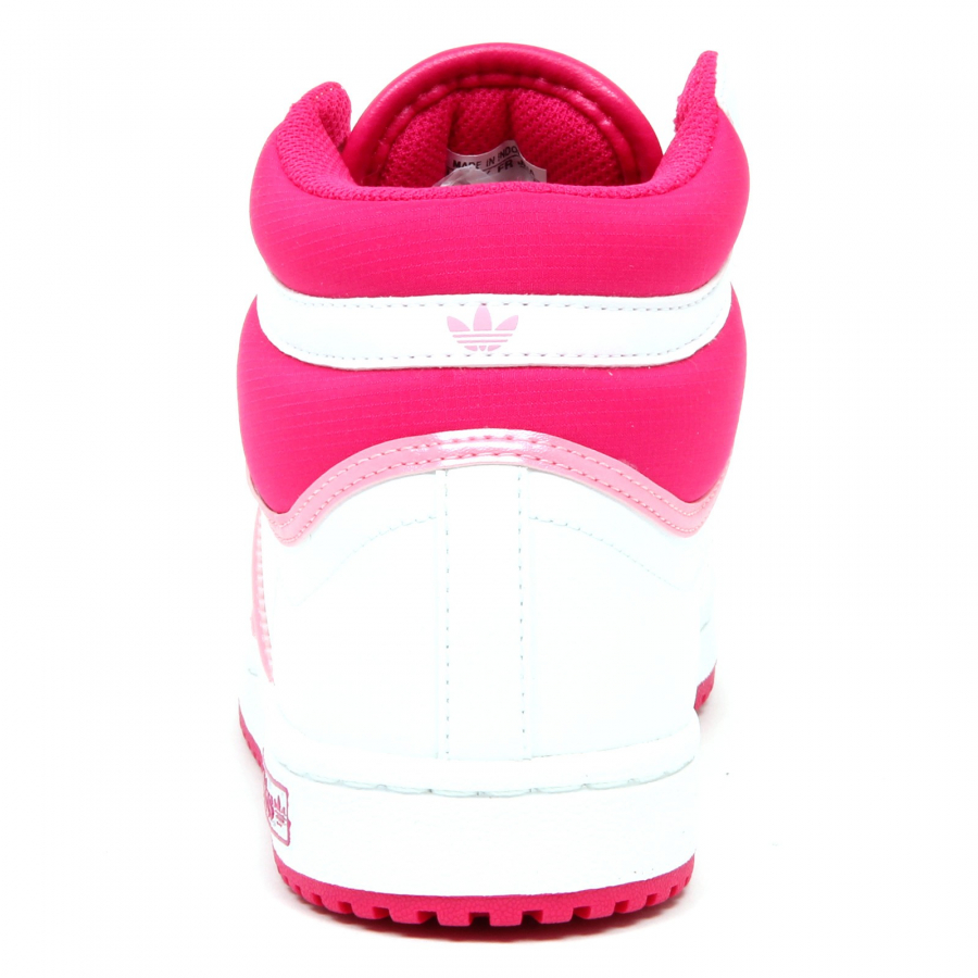 E1694 sneaker bimba ADIDAS TOP TEN scarpe bianco/fucsia basket shoe kid girl اسعار الهيل