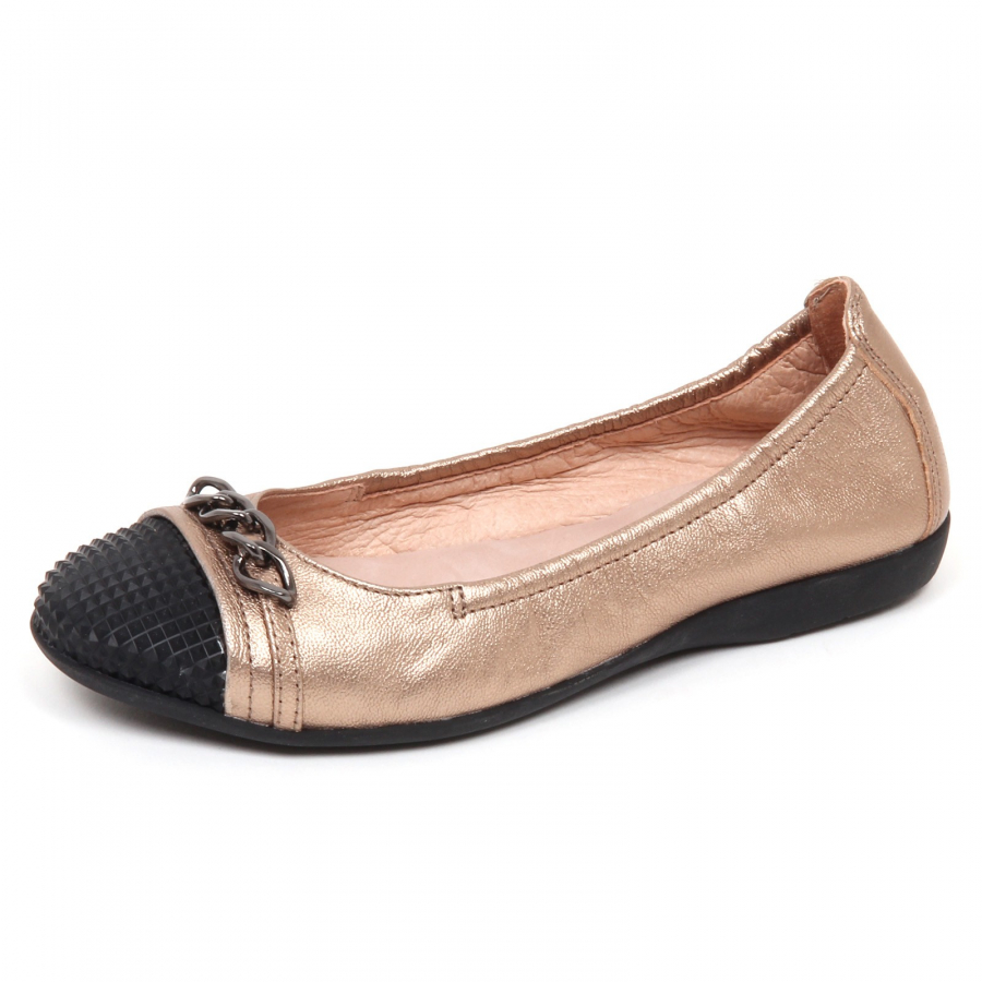 speler Kritiek Zorgvuldig lezen E2306 ballerina bimba bronzo/nero UNISA ANADIS scarpe shoe kid girl