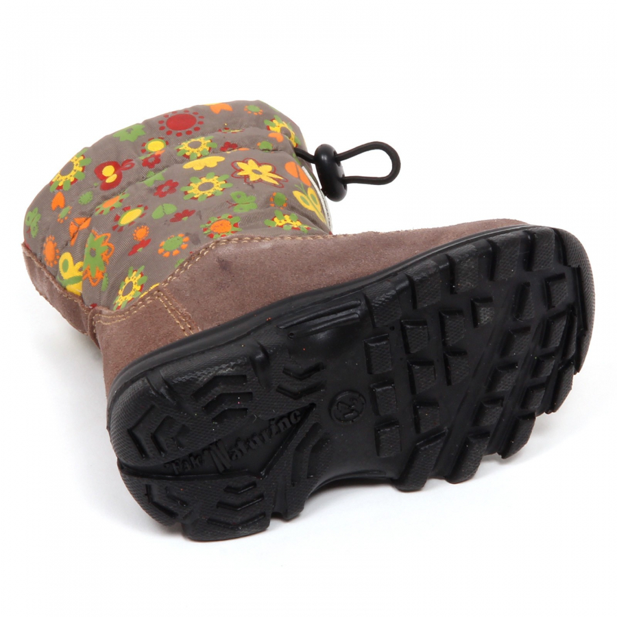 E3628 doposci bimba taupe NATURINO RAIN STEP stivale primi passi boot baby girl