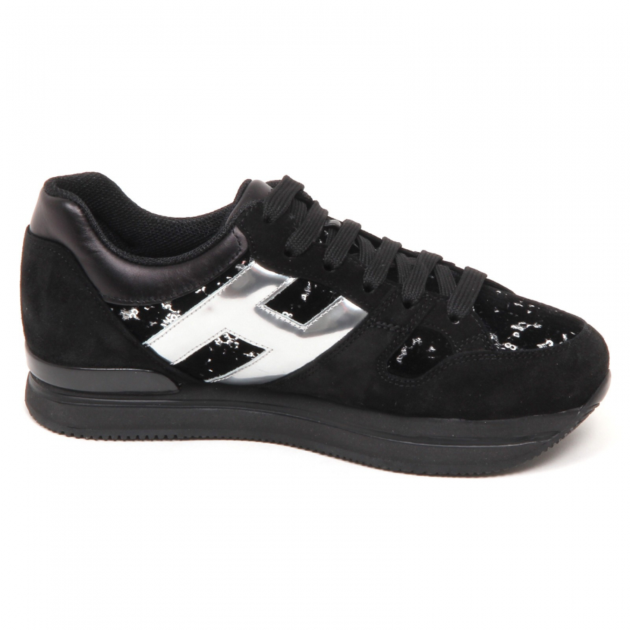 Hogan velvet sneakers hotsell