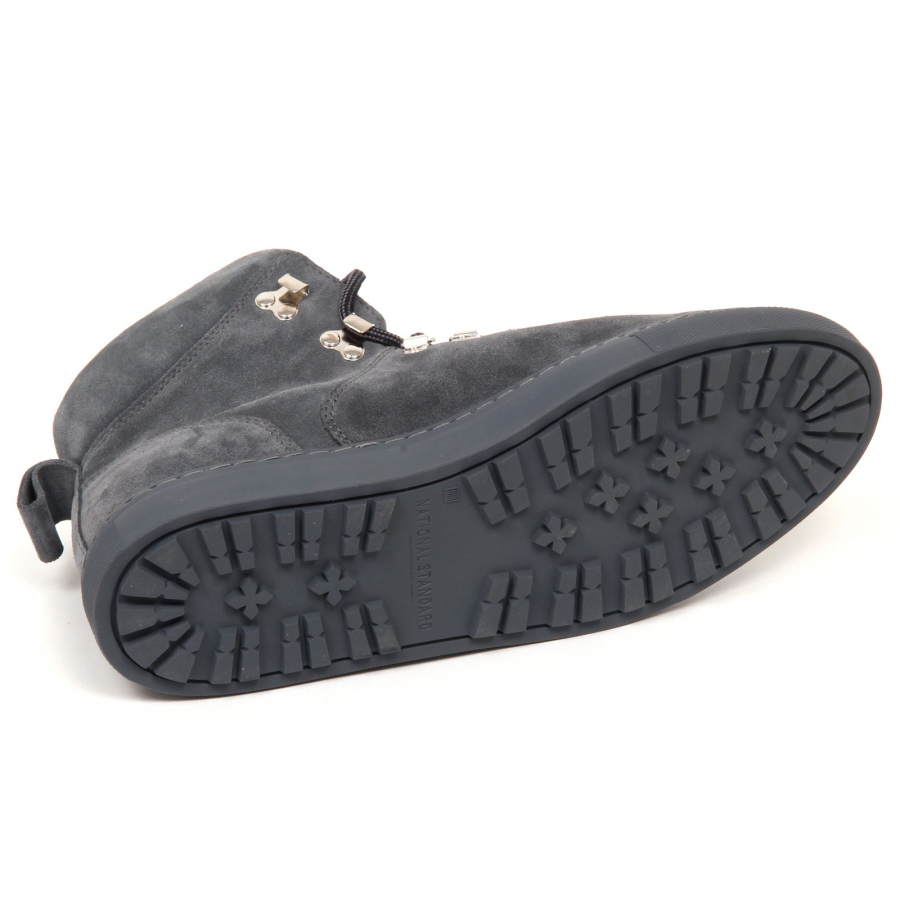 E4694 sneaker uomo grey NATIONAL STANDARD scarpe suede shoe man 
