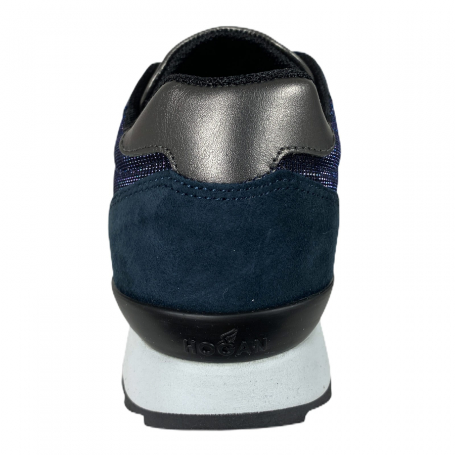 sneakers donna HOGAN R261 blue shoes women