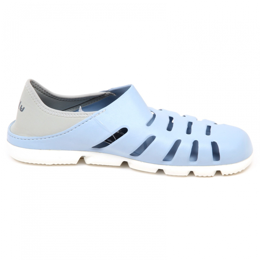 twelve look Announcement E8112 (WITHOUT BOX) sneaker uomo light blu rubber CCILU sandal slip on shoe  man