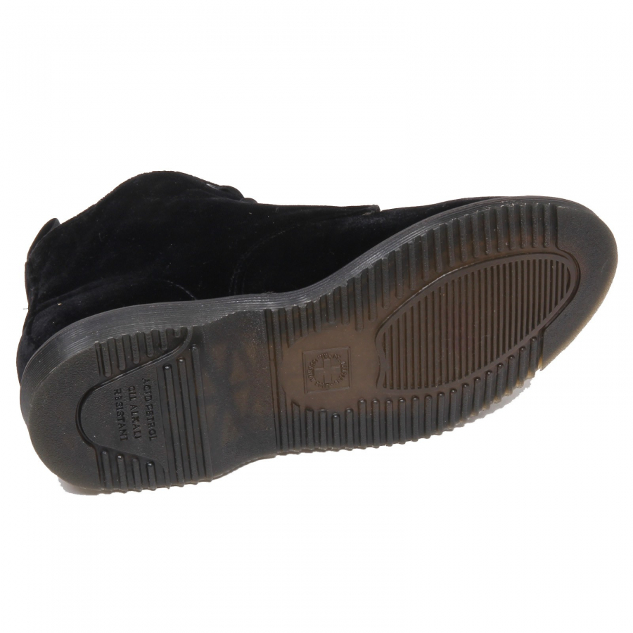 F1400 NO BOX scarpa donna velvet DR. MARTENS velluto black boot shoe woman
