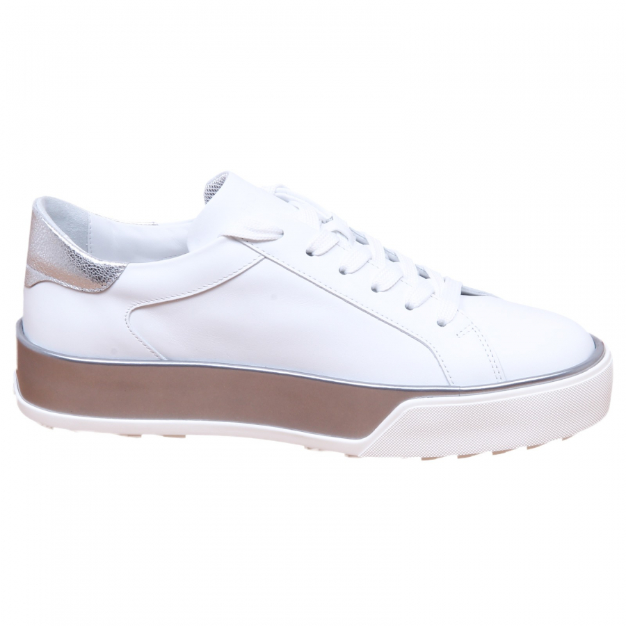 F2530 sneaker donna white/silver HOGAN R320 scarpe shoe woman