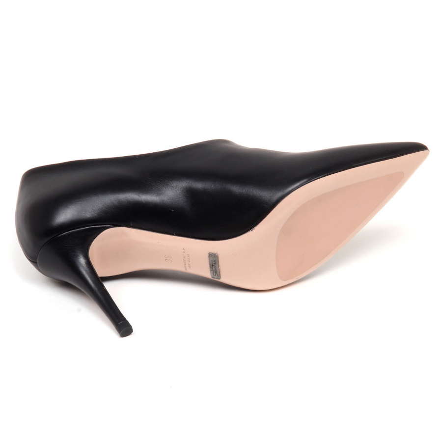 F6244 decollete donna black SEBASTIAN scarpe shoe woman