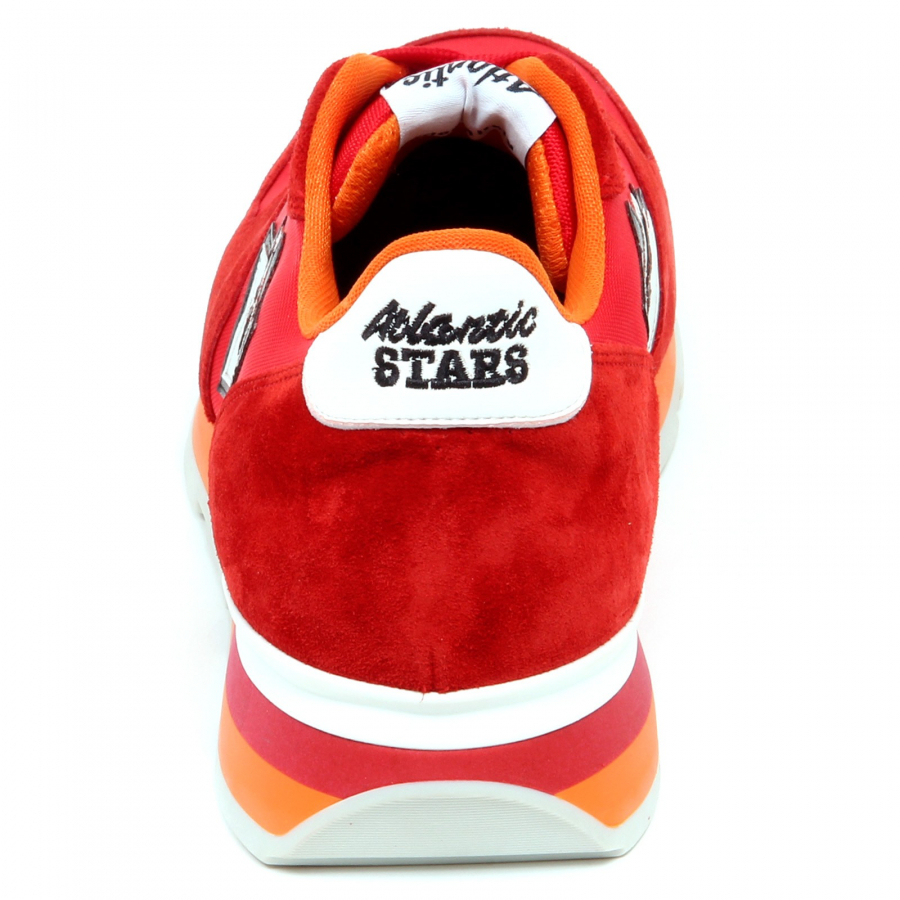 F7650 sneaker uomo red ATLANTIC STARS ANTAR scarpe shoe man