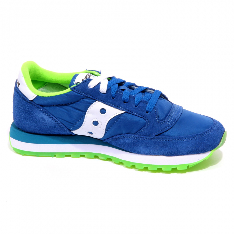 F9820 sneaker uomo light blue SAUCONY JAZZ scarpe shoe man