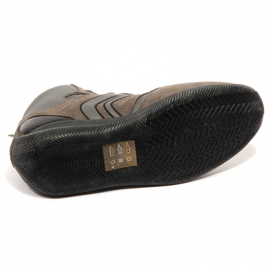NO BOX sneaker uomo dark grey GEOX vintage effect scarpe shoe man