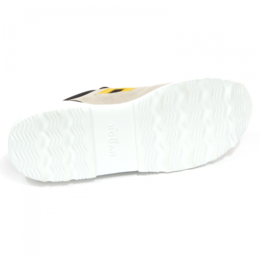 sneaker uomo HOGAN ACTIVE ONE light grey shoes men