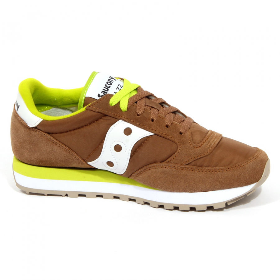 G0540 sneakers uomo SAUCONY JAZZ scarpe dark beige shoes men