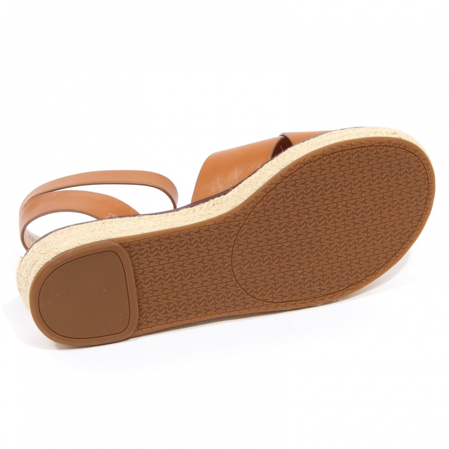 Michael kors abbott leather espadrille hotsell sandal