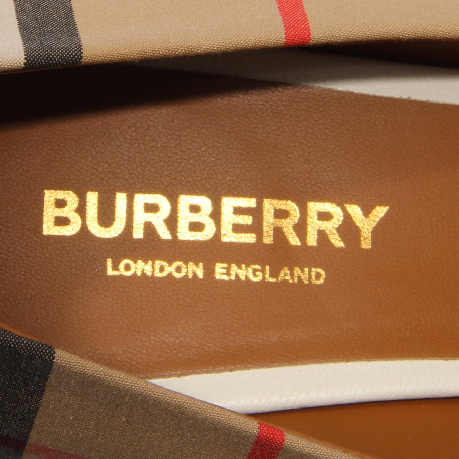 Decollete burberry deals