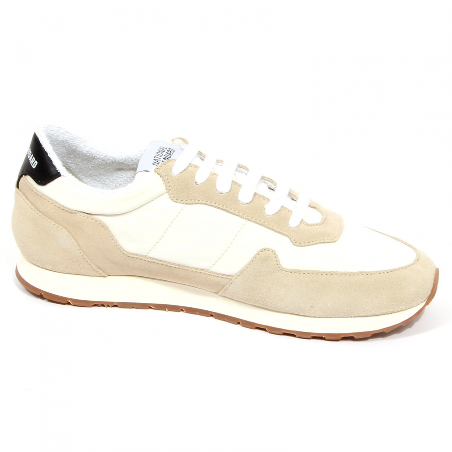 G1038 sneaker uomo NATIONAL STANDARD white/beige shoes men