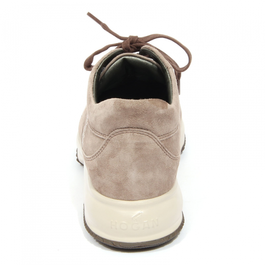 G3814 sneaker donna HOGAN INTERACTIVE light grey suede shoes women