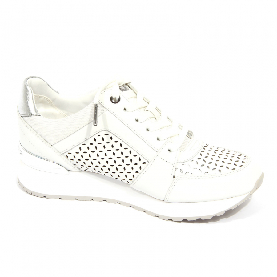 G5422 sneaker donna MICHAEL KORS BILLIE TRAINER off white shoe woman