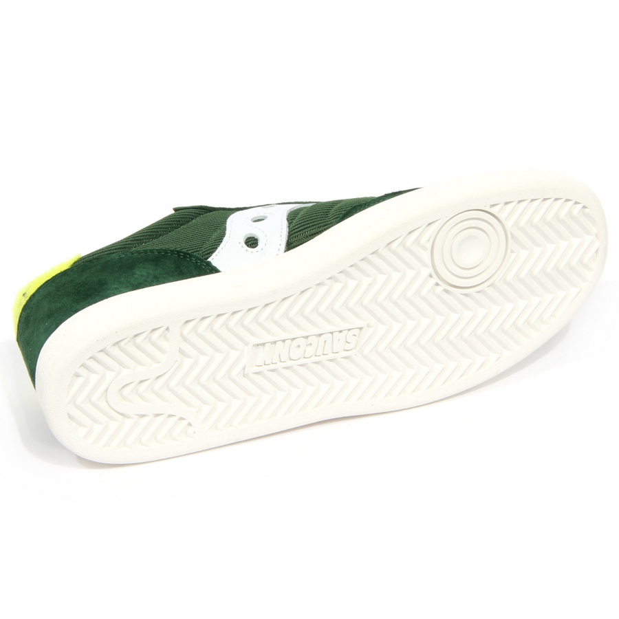 G5928 sneaker uomo SAUCONY JAZZ COURT green white shoe man