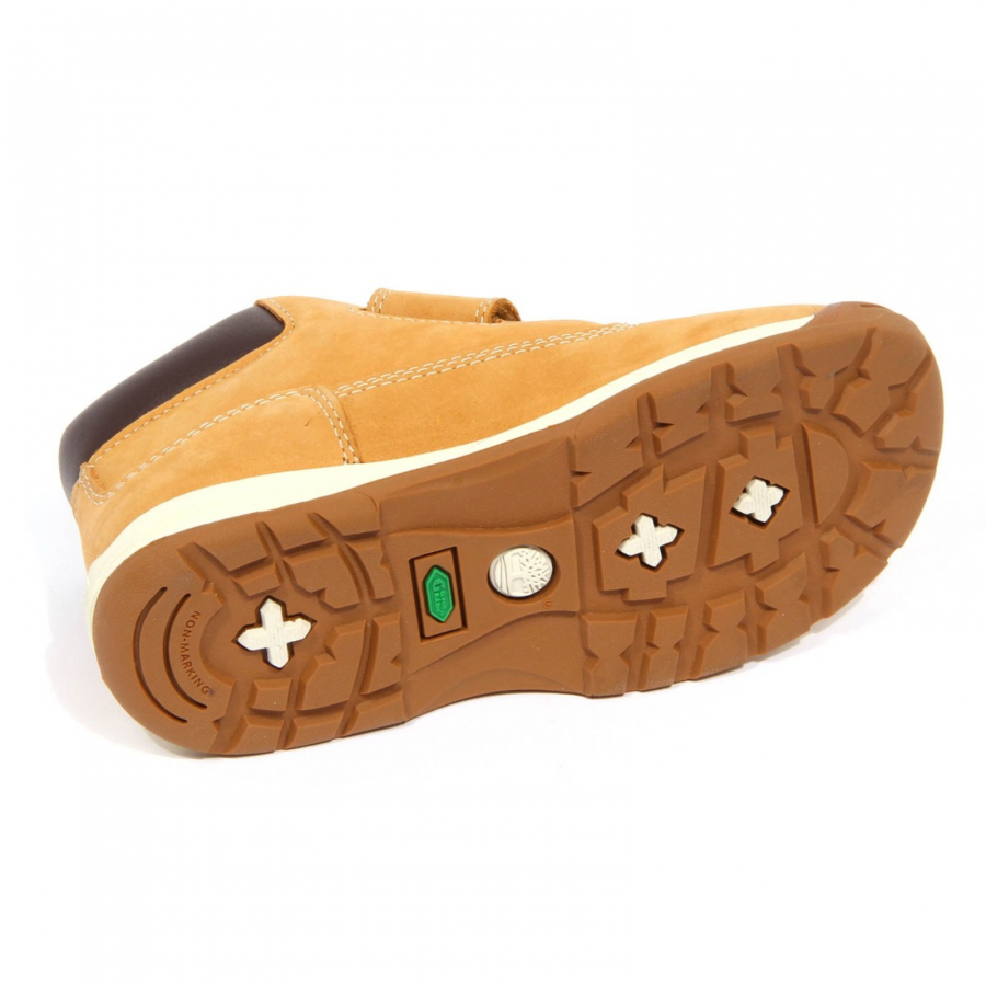 H0384 scarponcino bimbo TIMBERLAND kid nabuk shoe wheat