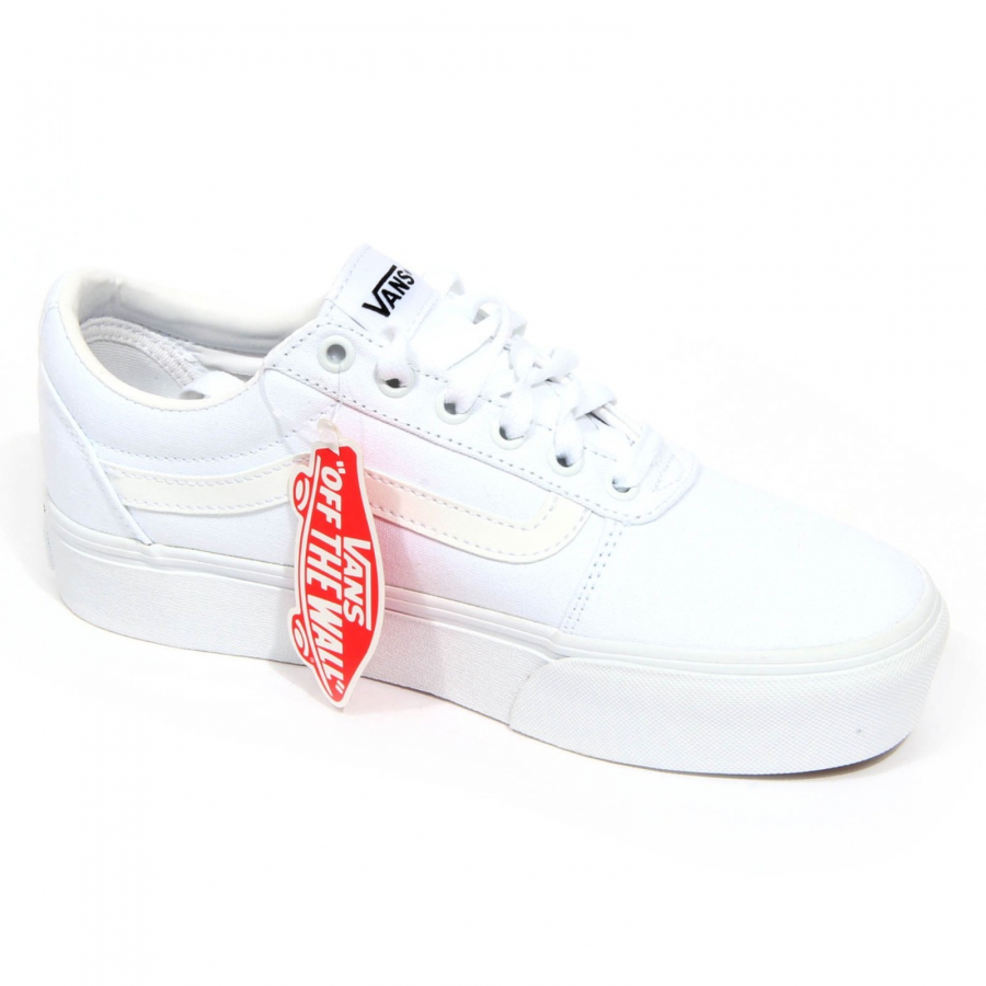 Vans ward platform canvas top
