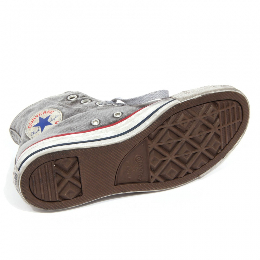 H0892 sneaker donna CONVERSE woman ALL STAR WHITE SMOKE shoe
