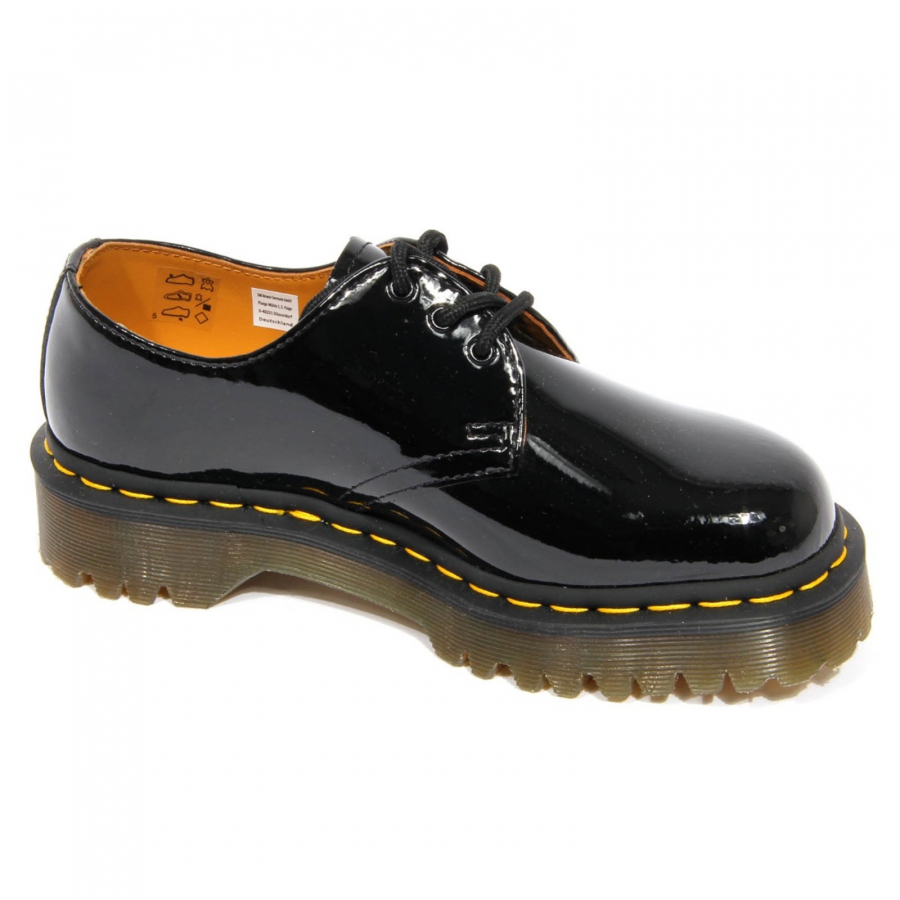 Dr martens 1461 top black patent lamper