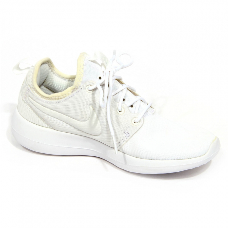 H2880 donna NIKE ROSHE TWO fabric shoes off white