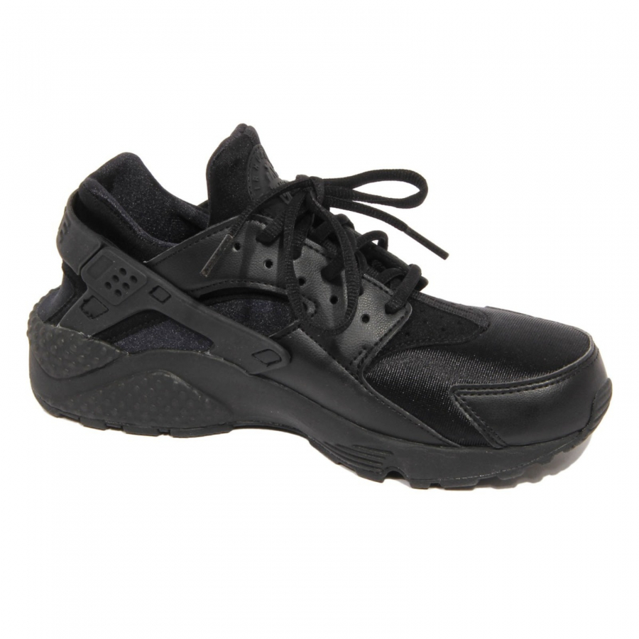H2896 sneaker donna NIKE AIR HUARACHE RUN woman shoes black المتمم