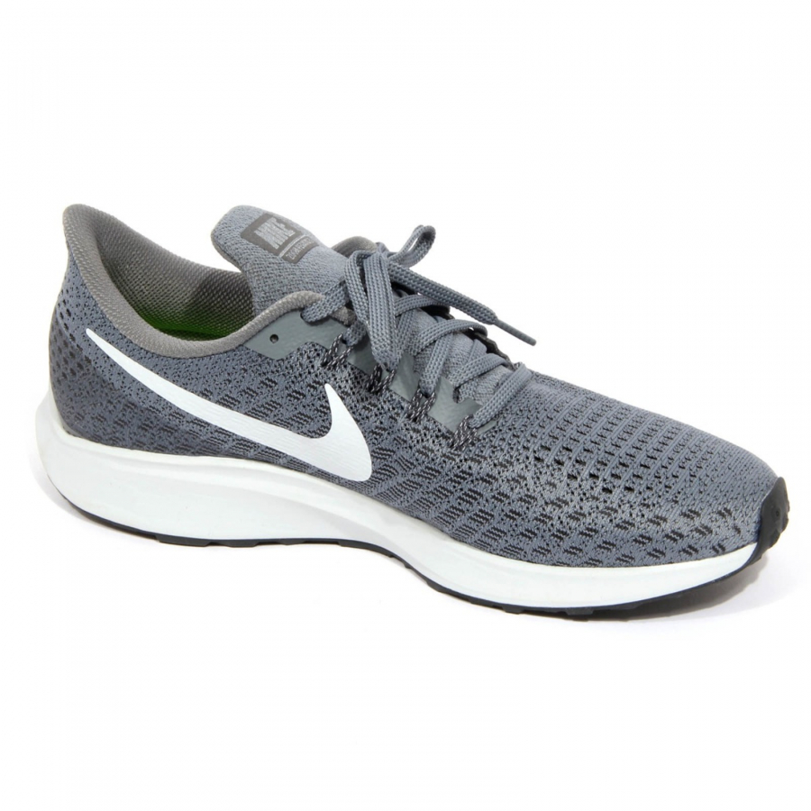 H2920 sneaker uomo NIKE AIR ZOOM PEGASUS 35 man grey fabric shoes