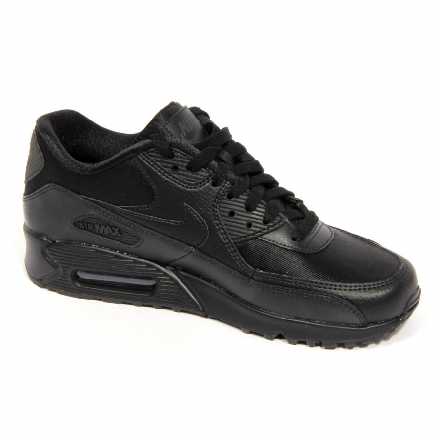 H2960 sneaker donna NIKE AIR MAX 90 woman shoes black