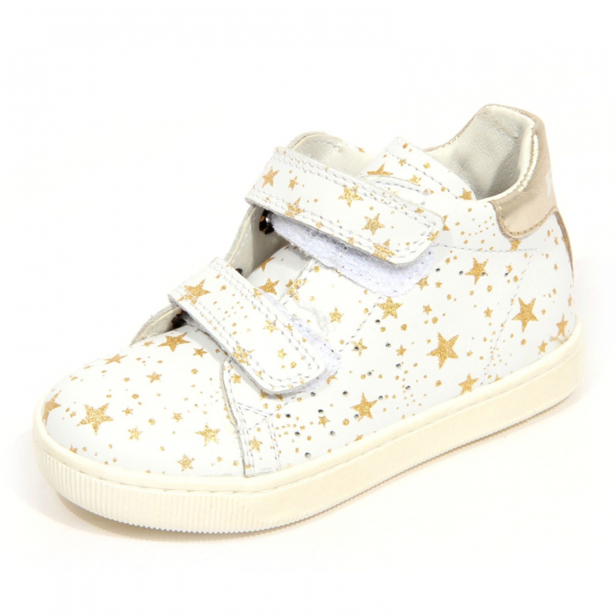 H3550 sneaker bimba girl FALCOTTO ADAM VL kids leather shoes white