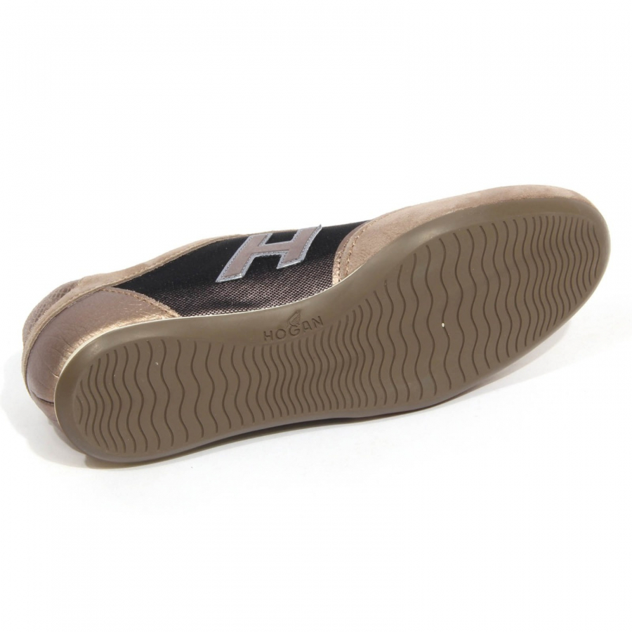 H3936 sneaker donna HOGAN OLYMPIA woman shoes light brown
