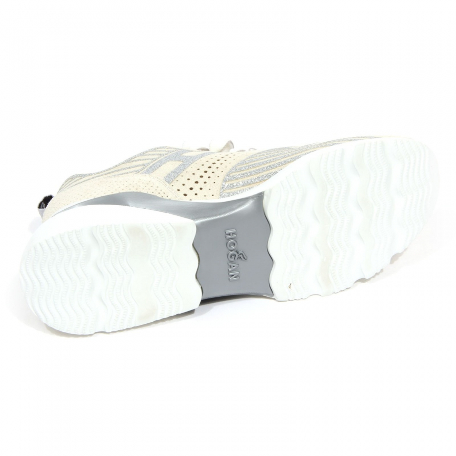 H4086 sneaker donna HOGAN ACTIVE ONE woman perforated suede shoes